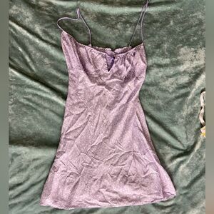 VS Pink Mini Slip Dress